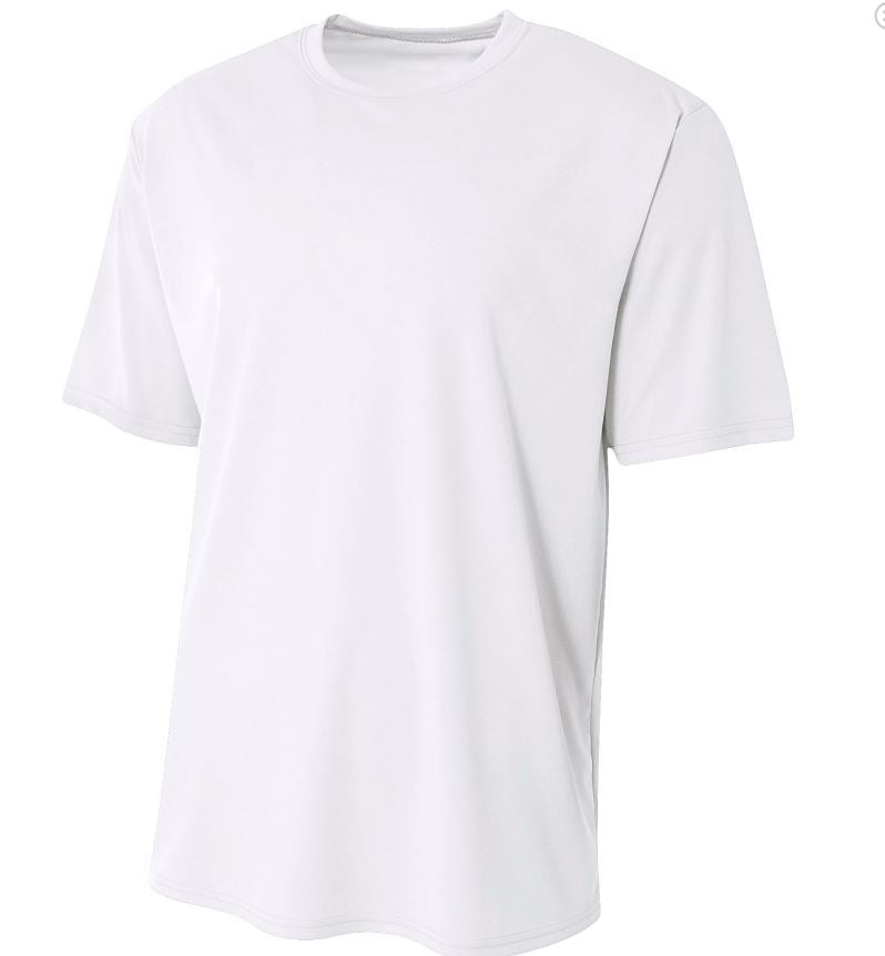 100% POLYESTER  T-SHIRTS - ADULT SIZES