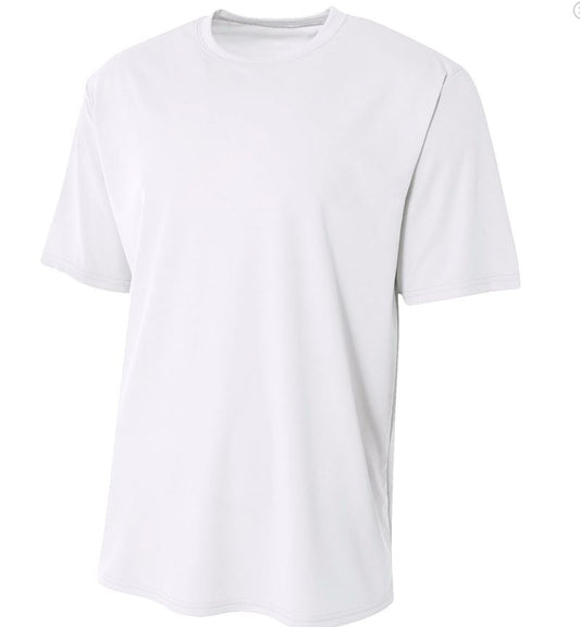 100% POLYESTER  T-SHIRTS - ADULT SIZES