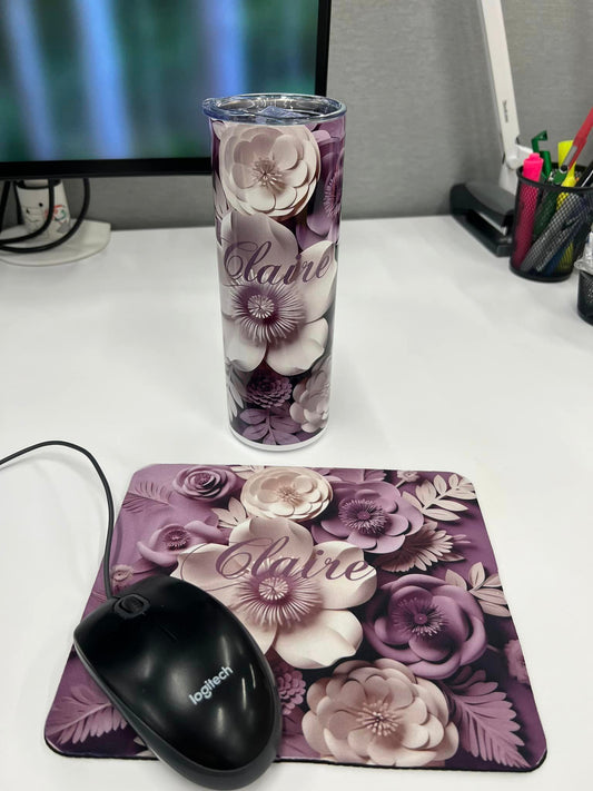 OFFICE DESK SET  - 20 oz TUMBLER & MOUSE PAD