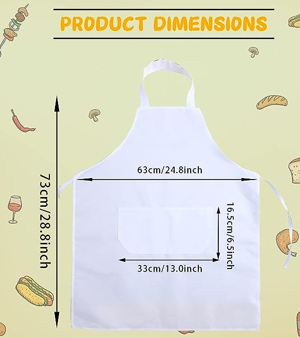 SUBLIMATION BLANK APRONS